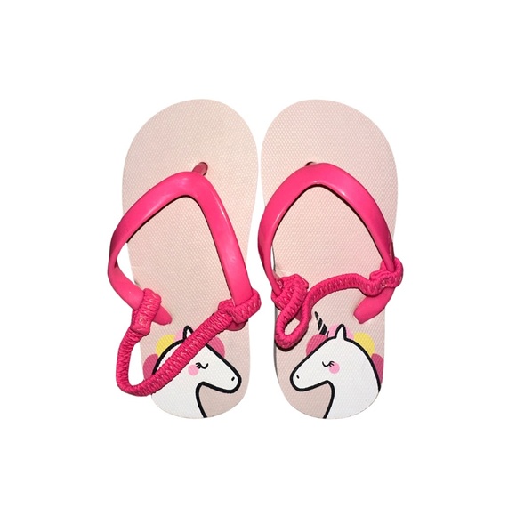 Cat & Jack Pink Unicorn Sandals - Picture 1 of 7